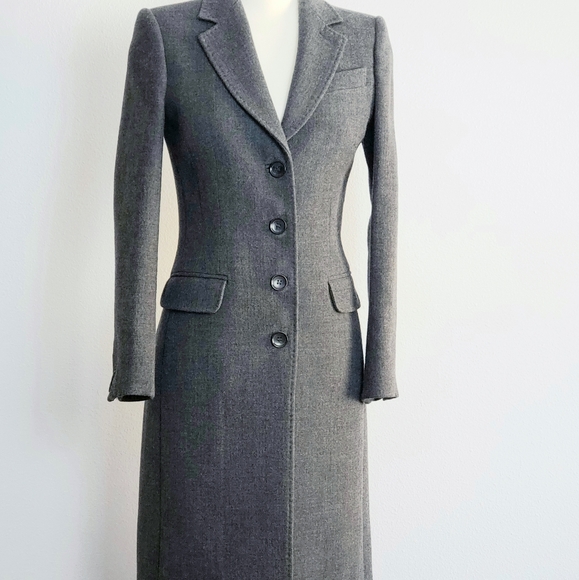 Dolce & Gabbana Jackets & Blazers - Dolce & Gabbana Wool Grey button down Coat size 38
